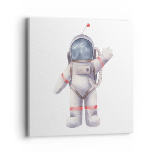 Bild auf Leinwand - Leinwandbild - Bis dann! - 40x40 cm