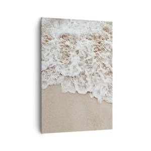 Bild auf Leinwand - Leinwandbild - Ich komme gleich wieder - 70x100 cm