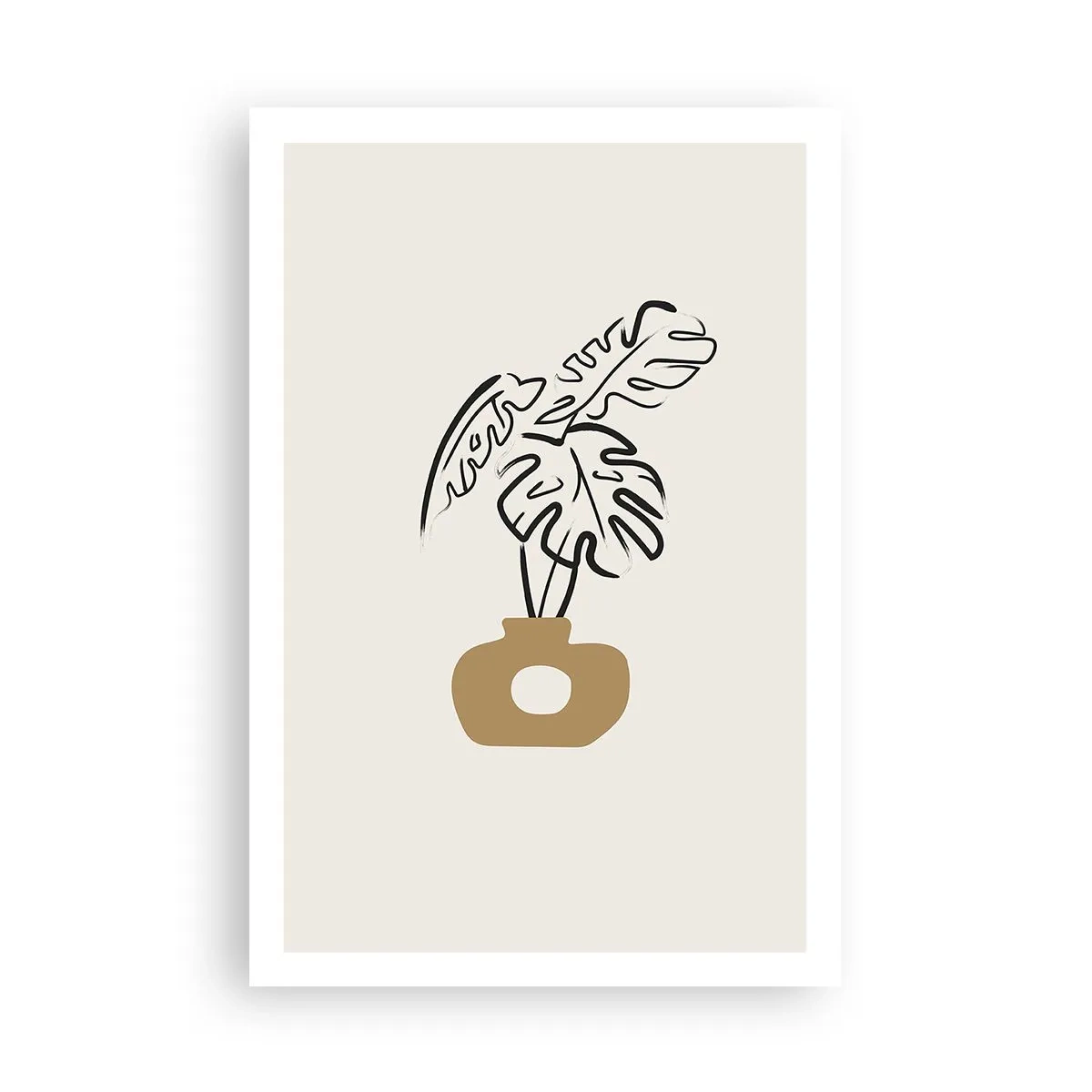 Poster - Monstera – Heimdekoration - 61x91 cm