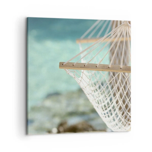 Bild auf Leinwand - Leinwandbild - Zeit zum Entspannen - 60x60 cm