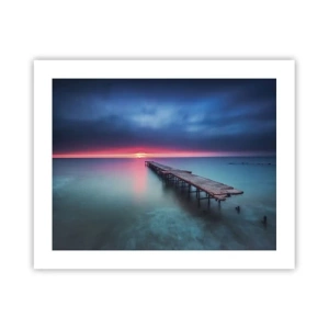 Poster - Zwischen Himmel und Erde - 50x40 cm