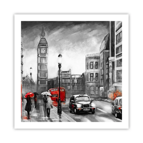 Poster - Gar keine graue Stadt - 60x60 cm