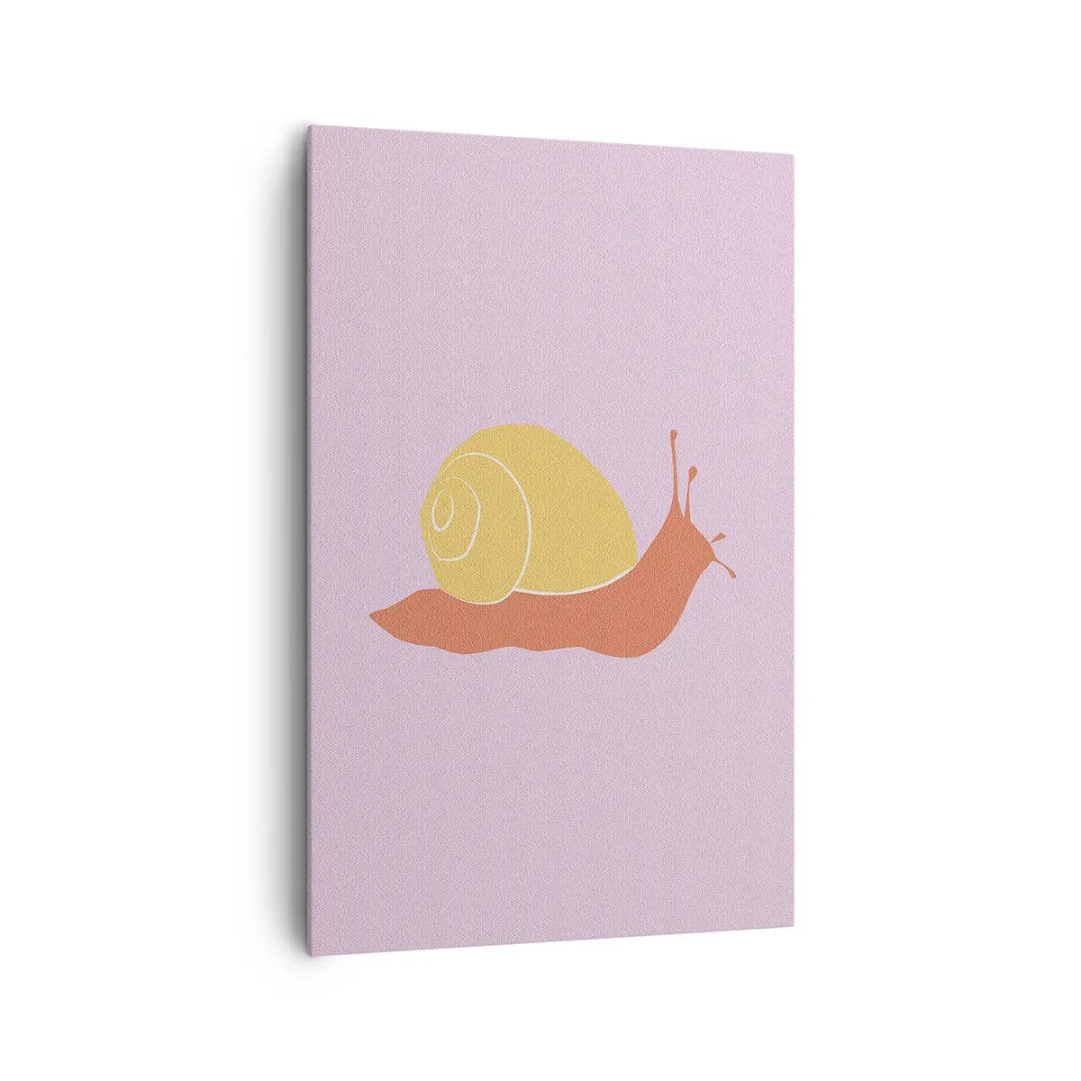 Bild auf Leinwand - Leinwandbild - Es gibt keine Eile - 80x120 cm