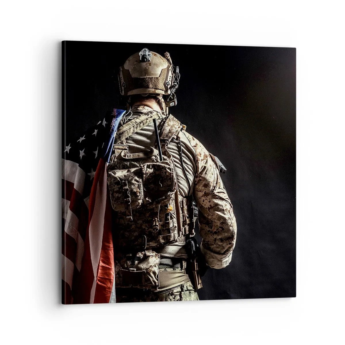 Bild auf Leinwand - Leinwandbild - Darum - 70x70 cm