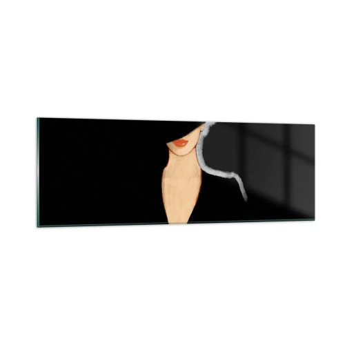 Glasbild - Bild auf glas - Eleganz und Stil - 90x30 cm