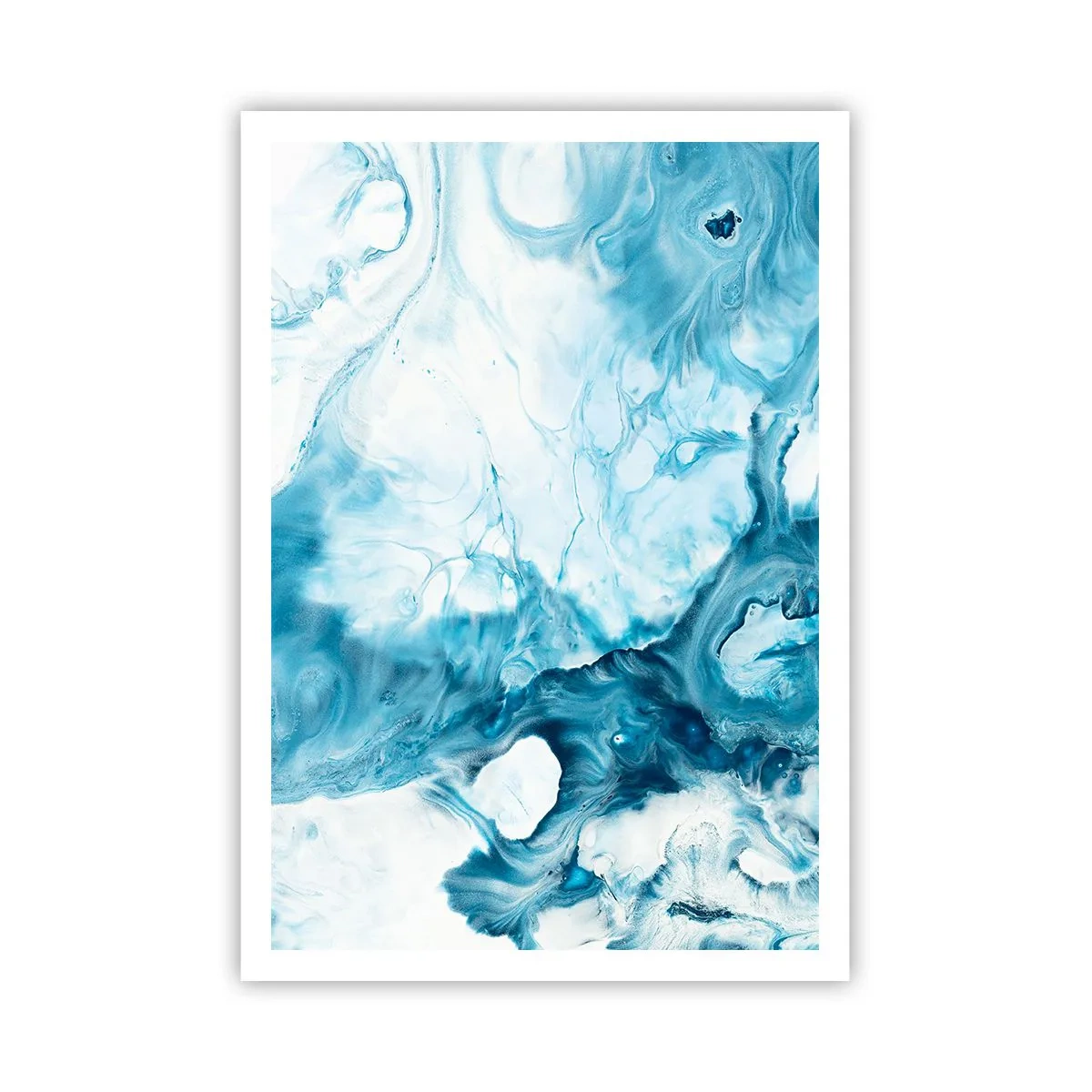 Poster - Blaues Konzert - 70x100 cm