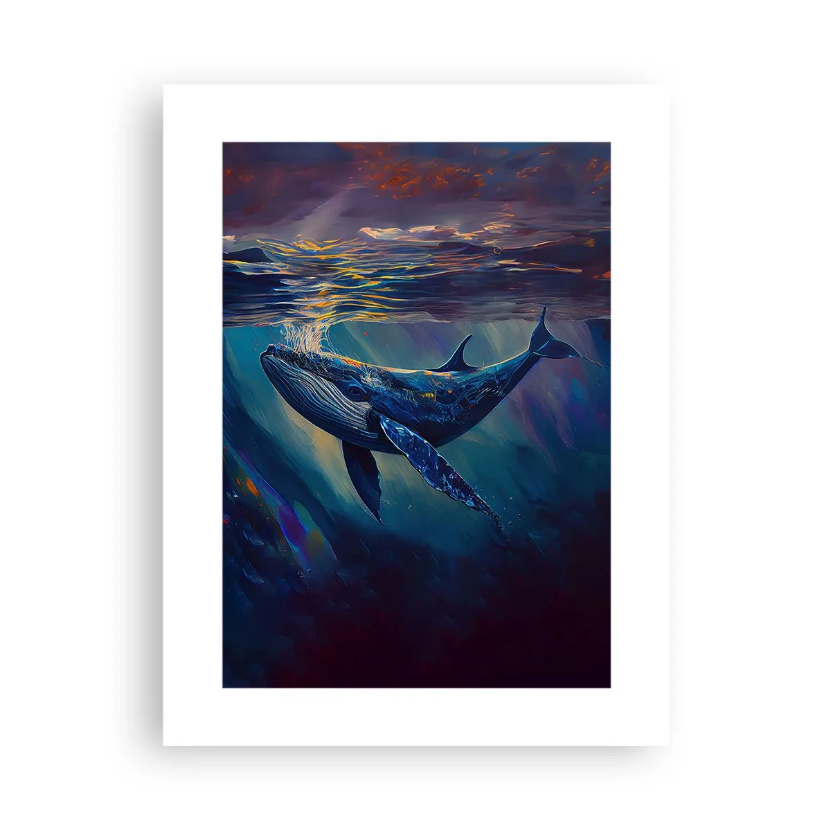 Poster - Willkommen in meiner Welt - 30x40 cm
