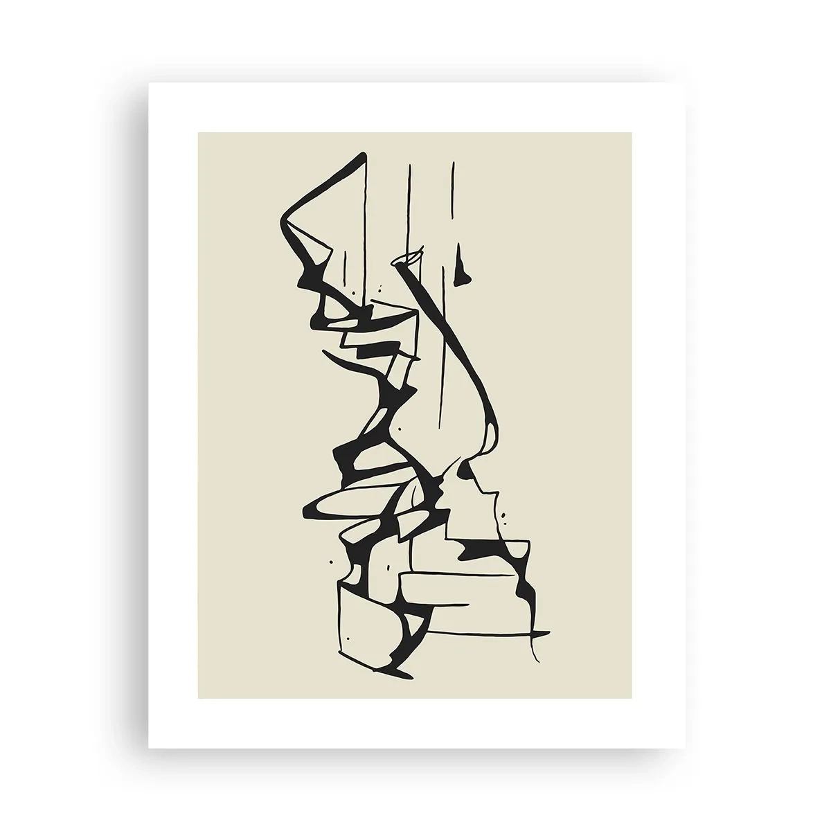 Poster - Vielleicht eine Landschaft - 40x50 cm