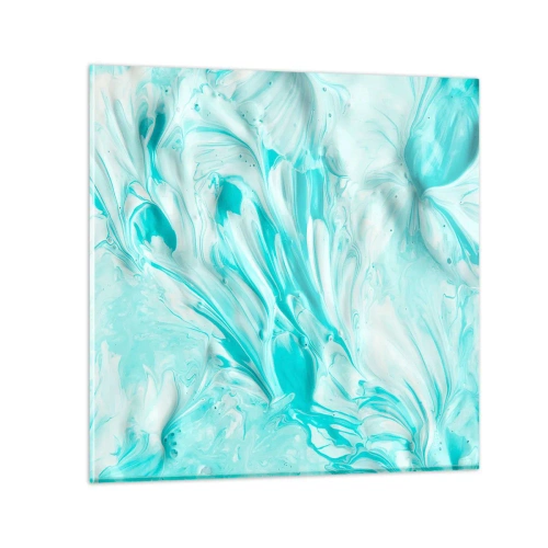 Glasbild - Bild auf glas - Für immer zusammen - 40x40 cm