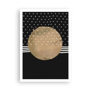 Poster - Komposition: Galaxienflagge - 70x100 cm