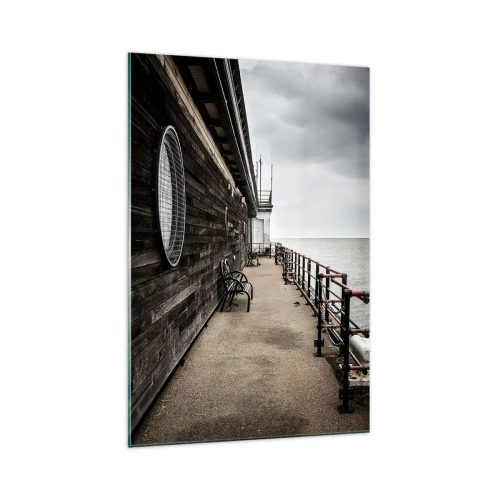 Glasbild - Bild auf glas - Die Zeit blieb stehen - 70x100 cm