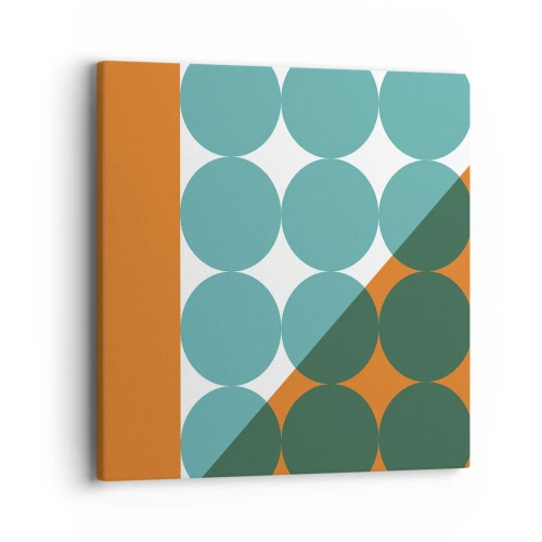 Bild auf Leinwand - Leinwandbild - Nach oben und schräg - 40x40 cm