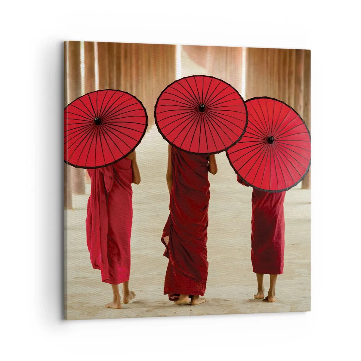 Bild auf Leinwand - Leinwandbild - Auf dem Weg ins Reine Land - 50x50 cm