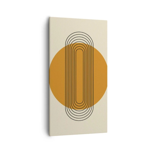 Bild auf Leinwand - Leinwandbild - Perfekter Plan - 55x100 cm