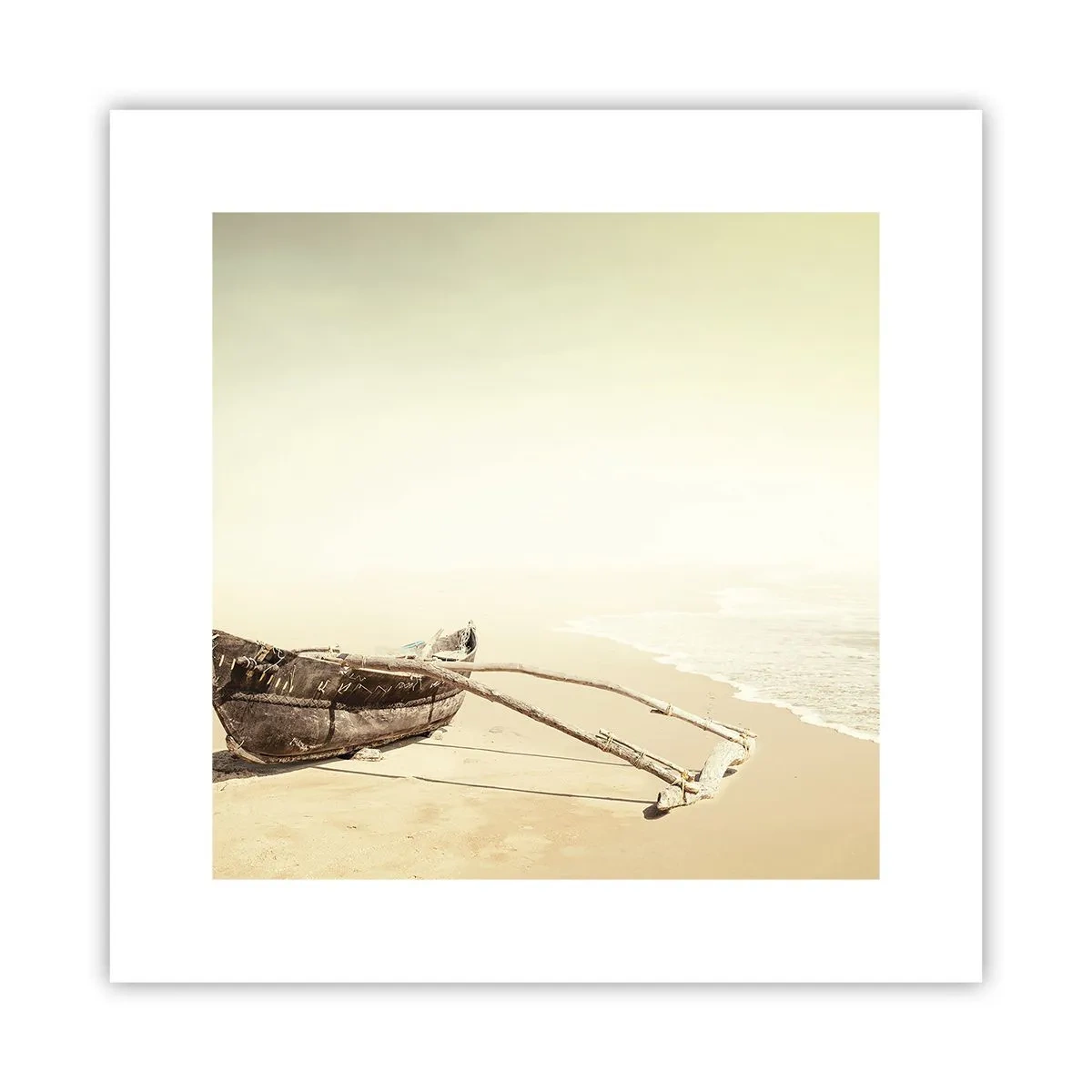 Poster - Erinnerung an die Südsee - 30x30 cm
