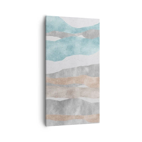 Bild auf Leinwand - Leinwandbild - Studie über Nähe - 55x100 cm