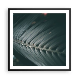 Poster in einem schwarzem Rahmen - Die Präzision der Natur - 60x60 cm