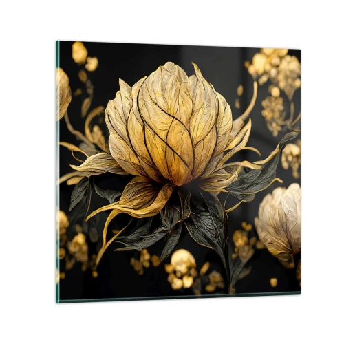 Glasbild - Bild auf glas - Subtile Zerbrechlichkeit - 50x50 cm