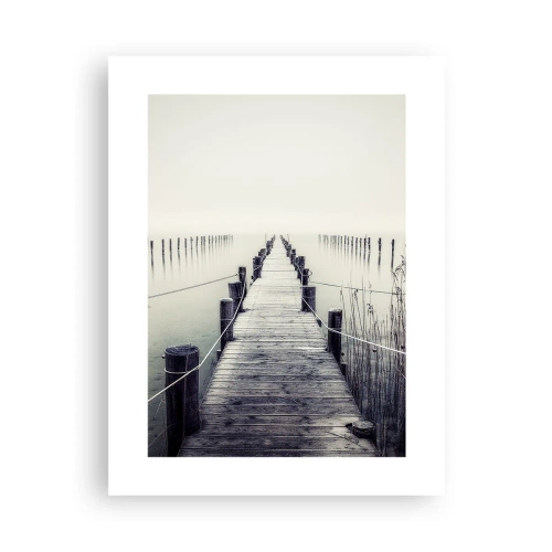 Poster - Tauchen Sie in Ruhe ein - 30x40 cm