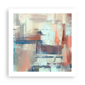 Poster - Zum Licht kommen - 50x50 cm