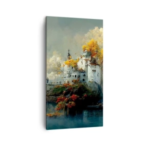 Bild auf Leinwand - Leinwandbild - Beginn einer romantischen Geschichte - 45x80 cm