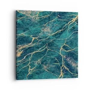 Bild auf Leinwand - Leinwandbild - Goldmine - 40x40 cm