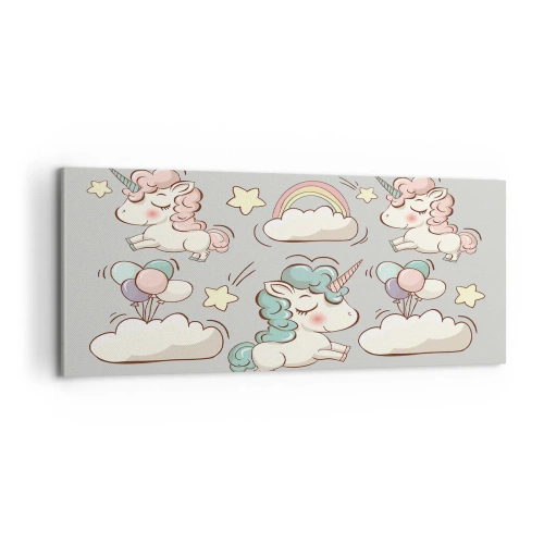 Bild auf Leinwand - Leinwandbild - Sicherlich gibt es... - 100x40 cm