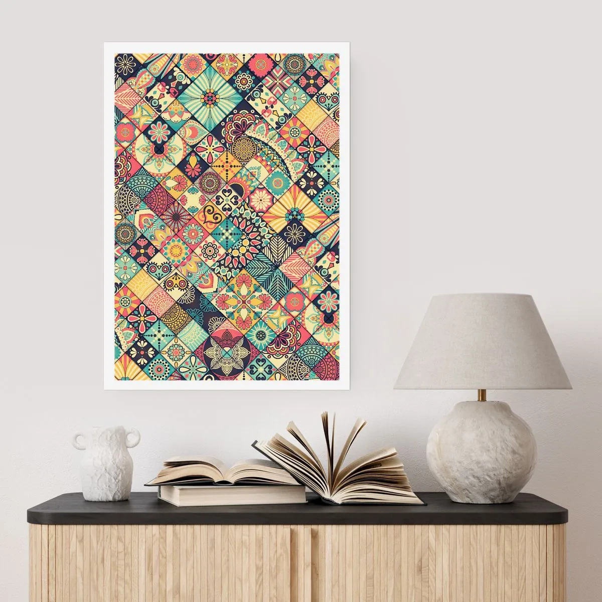 Poster - marokkanische Atmosphäre - 30x40 cm