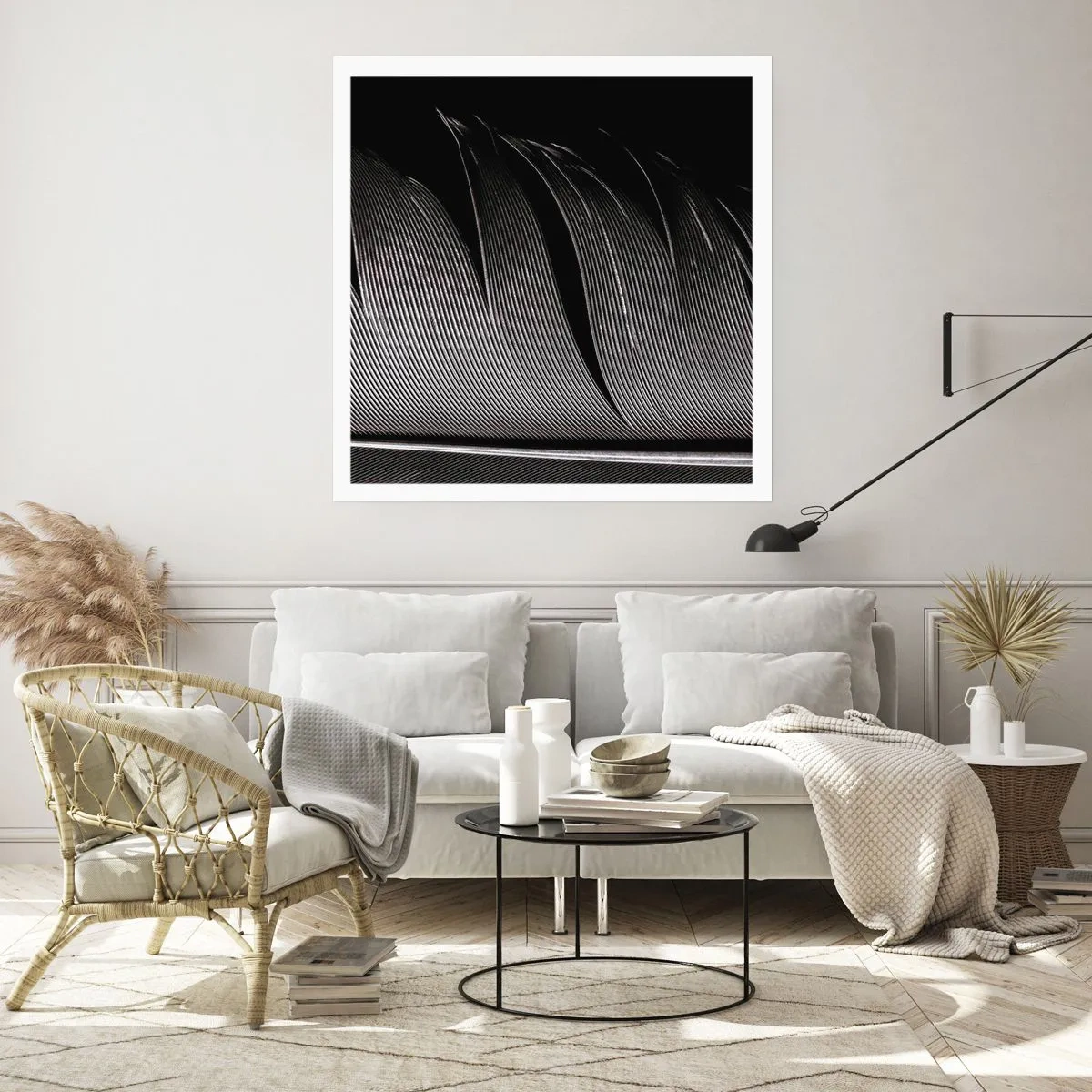 Poster - Stift – ein wunderbares Design - 40x40 cm