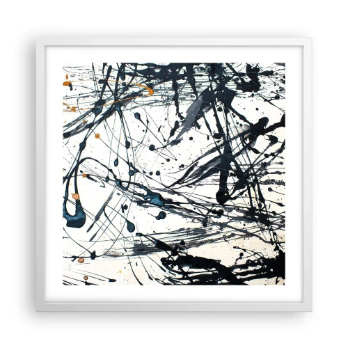 Poster in einem weißen Rahmen - Sinn machen oder keinen Sinn machen? - 50x50 cm