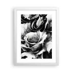 Poster in einem weißen Rahmen - Immer Königin - 30x40 cm