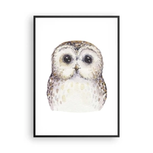 Poster in einem schwarzem Rahmen - Schau mir in die Augen - 70x100 cm