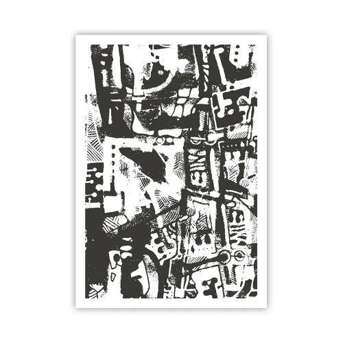Poster - Ordnung oder Chaos? - 70x100 cm