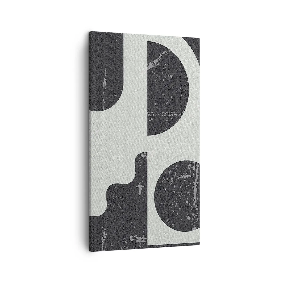 Bild auf Leinwand - Leinwandbild - Komposition oben und unten - 45x80 cm