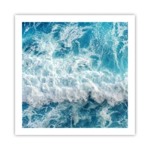 Poster - Freudig und springend - 60x60 cm