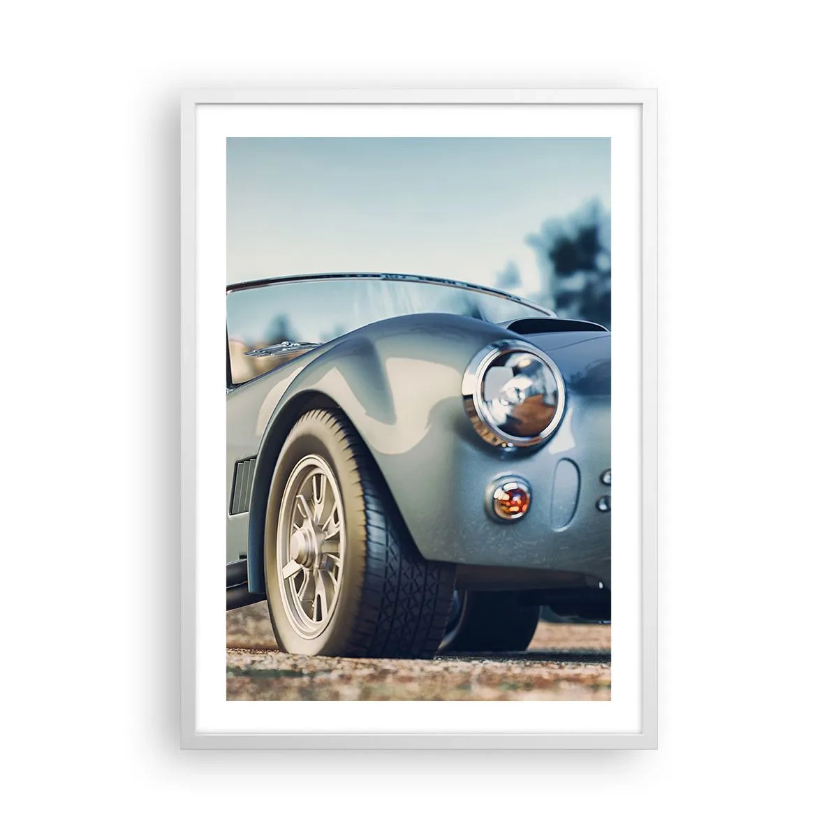 Poster in einem weißen Rahmen - Denn Stil zählt - 50x70 cm