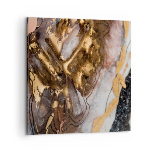 Bild auf Leinwand - Leinwandbild - Das Element der Erde - 50x50 cm