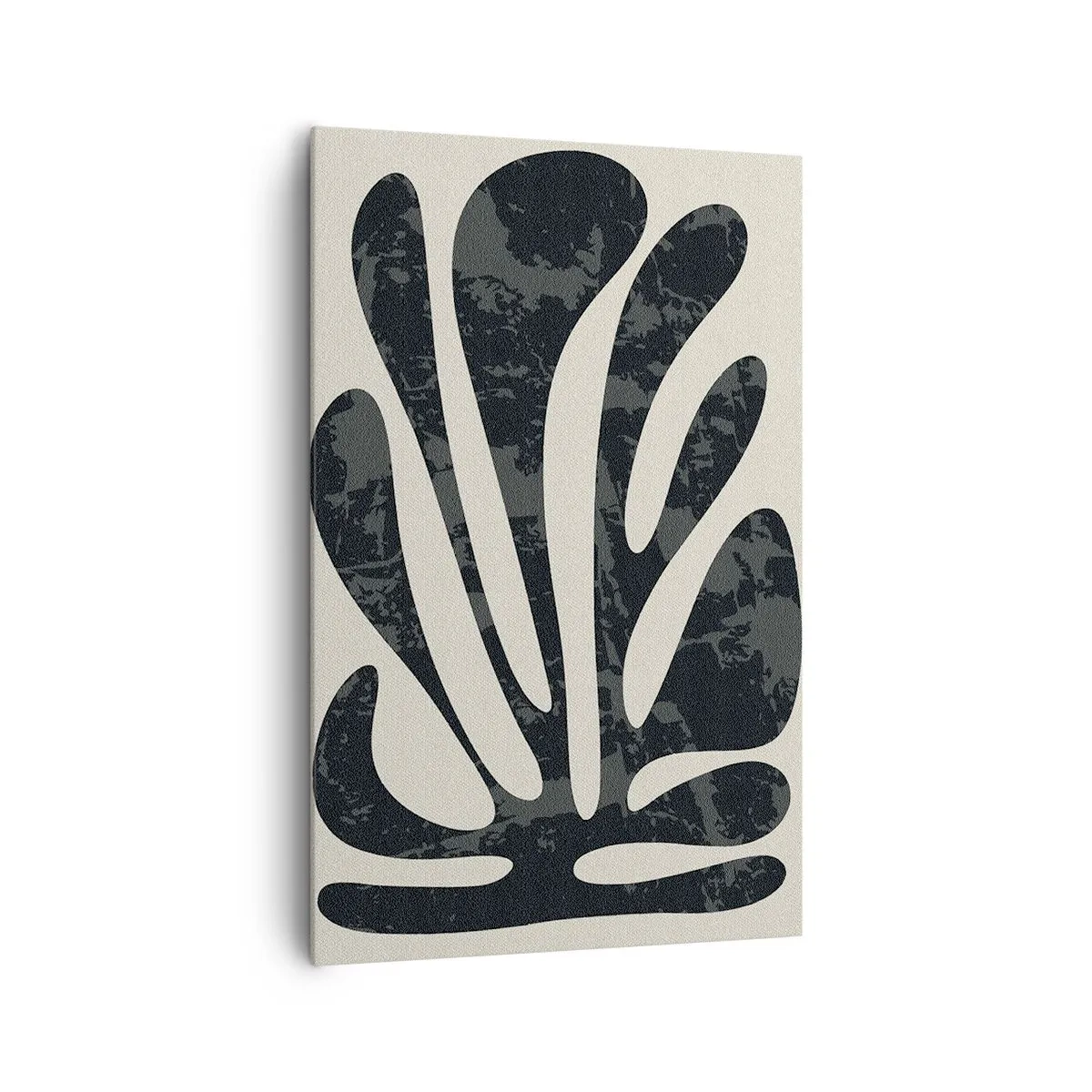 Bild auf Leinwand - Leinwandbild - Vielfingrige Abstraktion - 80x120 cm