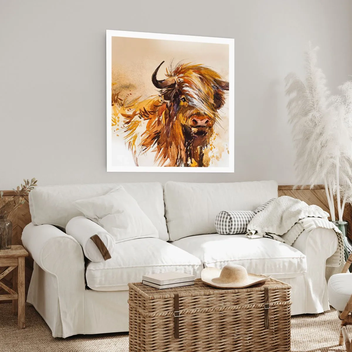 Poster - Stolz des Jägers - 40x40 cm