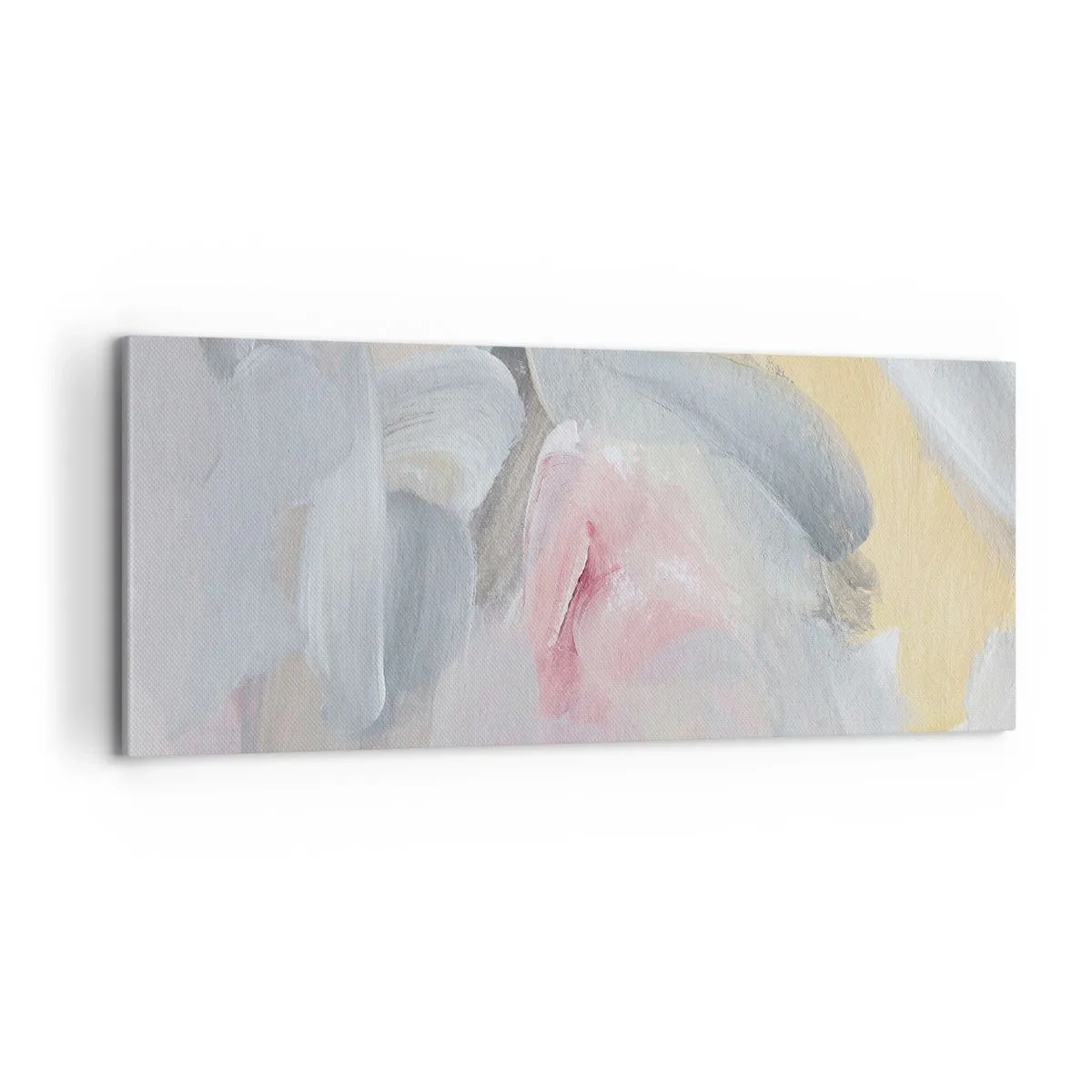 Bild auf Leinwand - Leinwandbild - In einer Pastellwelt - 100x40 cm