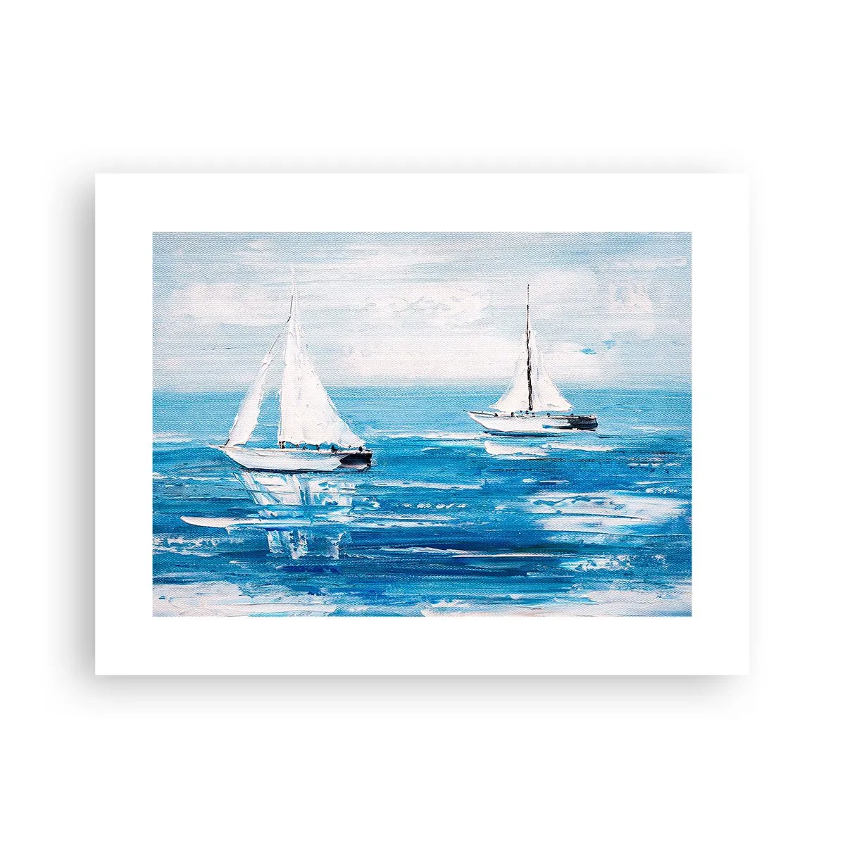 Poster - Mit Freund an der Seite - 40x30 cm