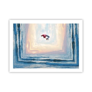 Poster - In eine andere Dimension - 70x50 cm