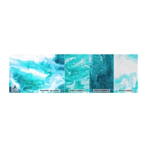 Fototapeten Muster Premium Sand - Im Kern des Elements - Abstraktion, Stück, Modernes Muster - 100x30 cm