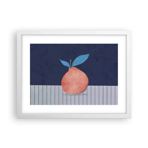 Poster in einem weißen Rahmen - Konvexität und Ebene - 40x30 cm