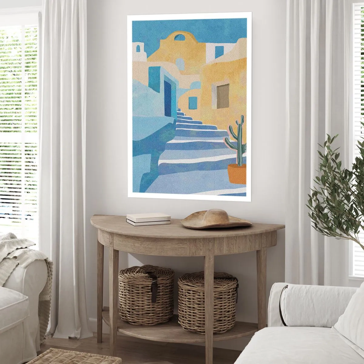 Poster - Ein Tag in einer arabischen Stadt - 61x91 cm