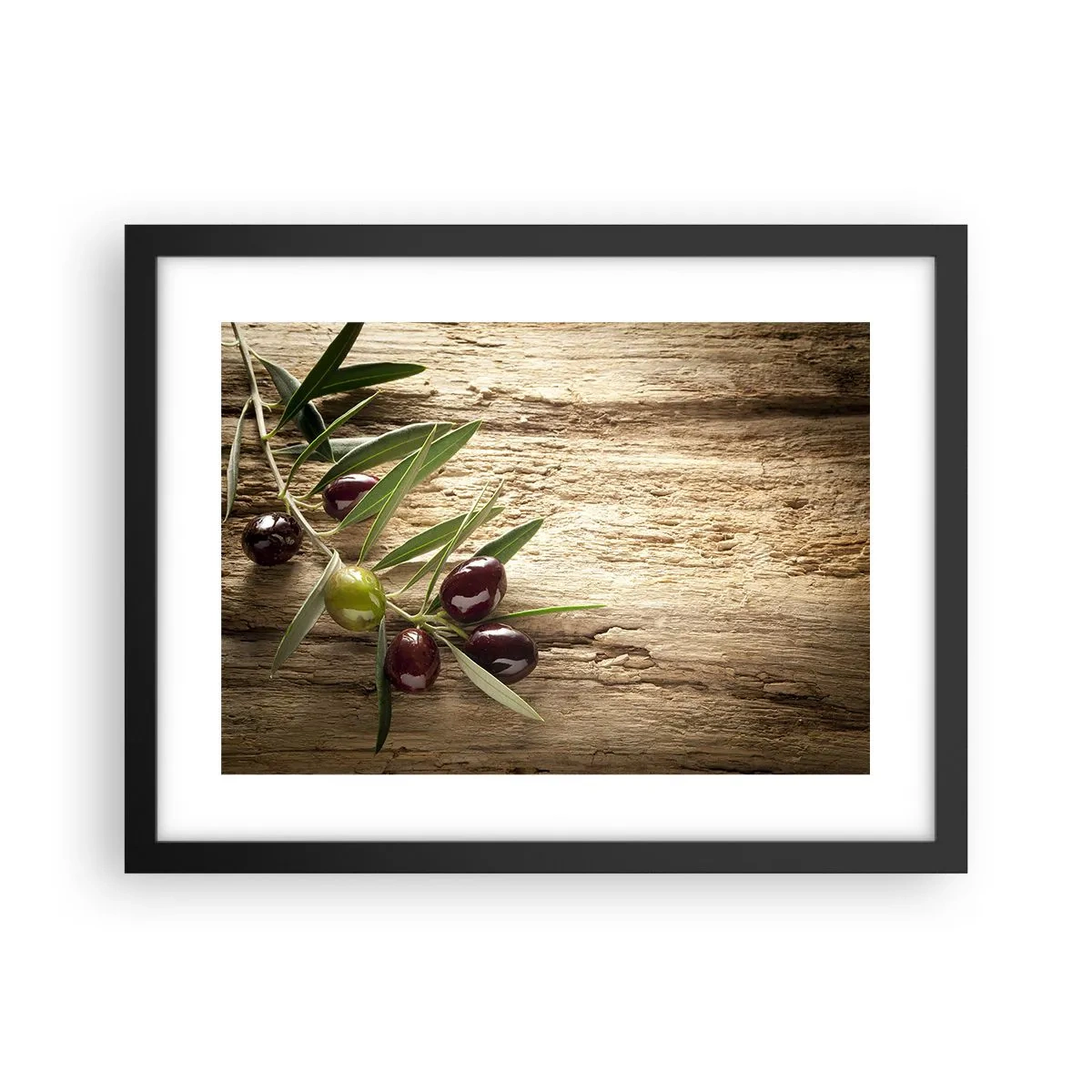 Poster in einem schwarzem Rahmen - Direkt aus der Natur - 40x30 cm