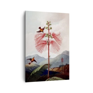 Bild auf Leinwand - Leinwandbild - In einem tropischen Paradies - 70x100 cm