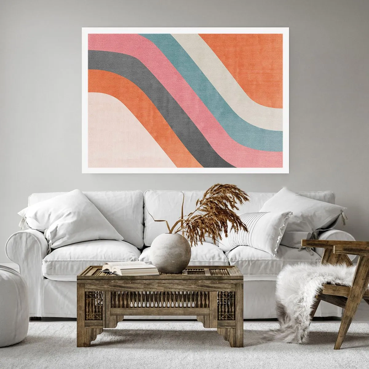 Poster - Diagonale Komposition – Bewegung - 50x40 cm