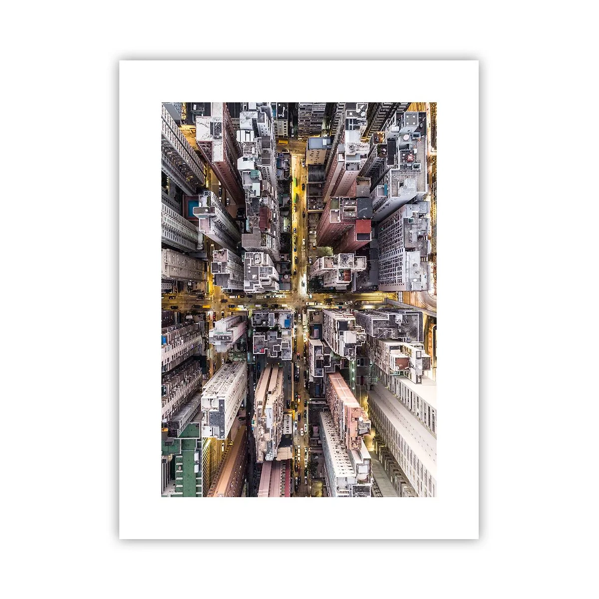 Poster - Grüße aus Hongkong - 30x40 cm