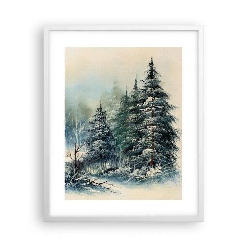 Poster in einem weißen Rahmen - Bereit für Weihnachten - 40x50 cm